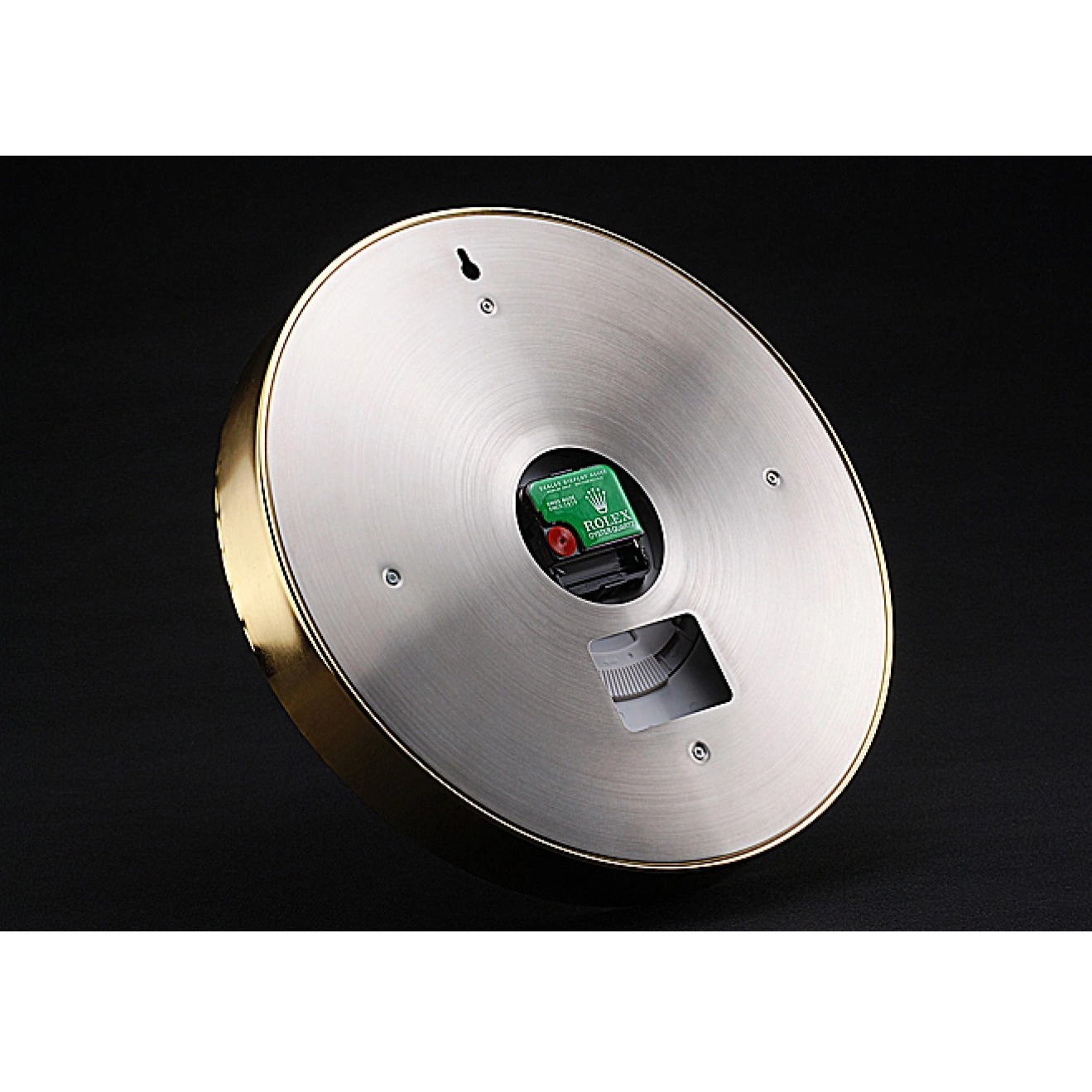 MiroTime 0813 Rolex Submariner Wall Clock Black-Gold 622476